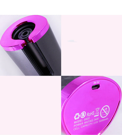 Rechargeable Automatic Portable Hair Curler