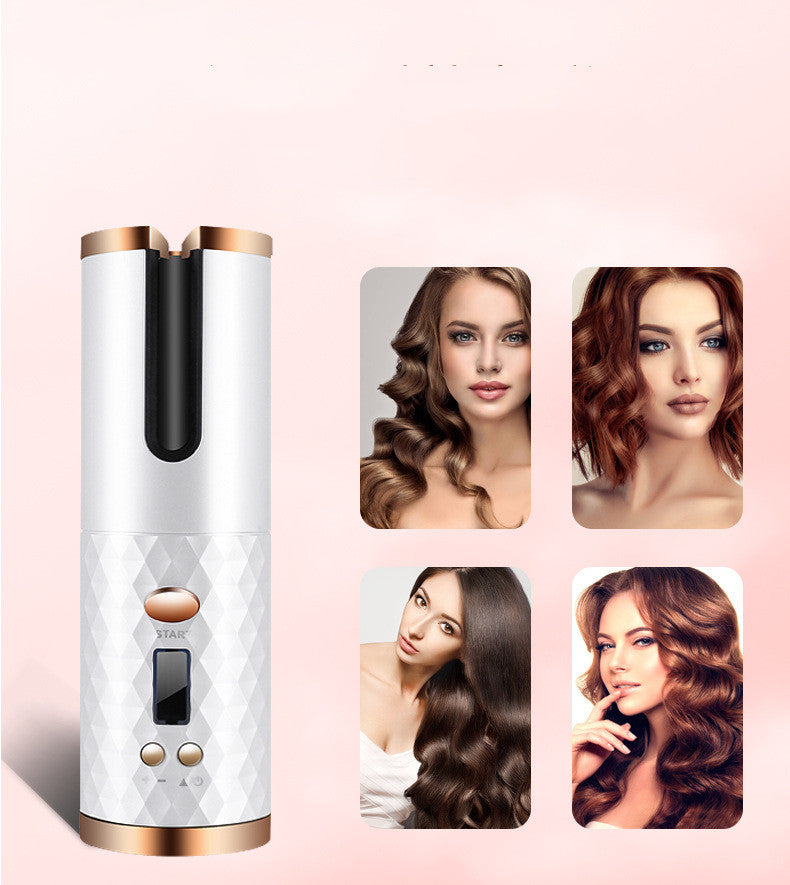 Rechargeable Automatic Portable Hair Curler