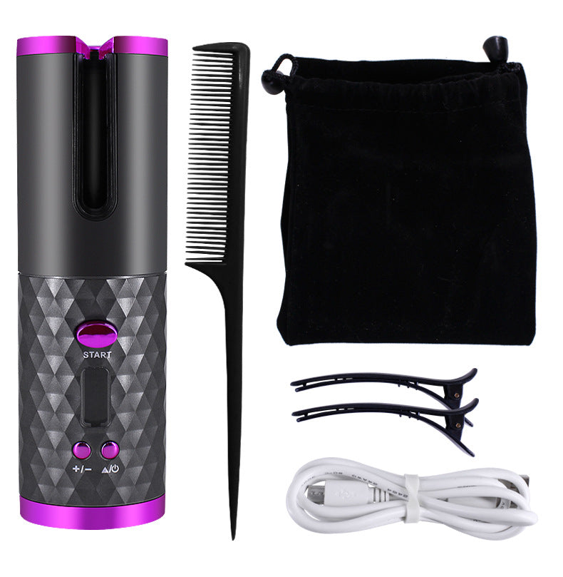 Rechargeable Automatic Portable Hair Curler