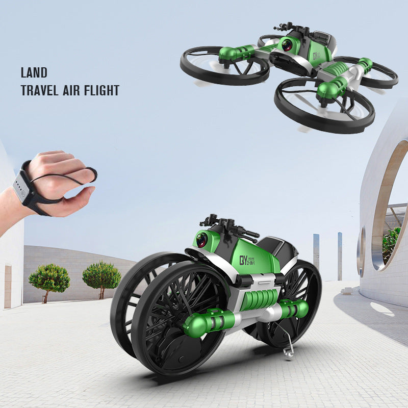 WiFi FPV RC Drone Motorcycle 2 in 1