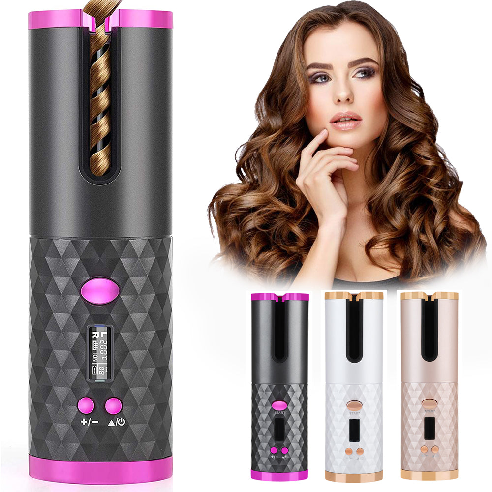 Rechargeable Automatic Portable Hair Curler